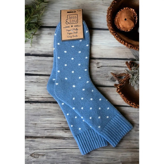 Jess & Lou Delightful Dot Socks - Multiple Colors