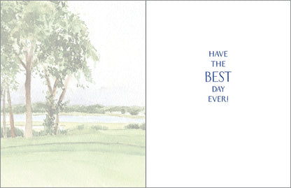 Gina B Designs Golf Birthday Card