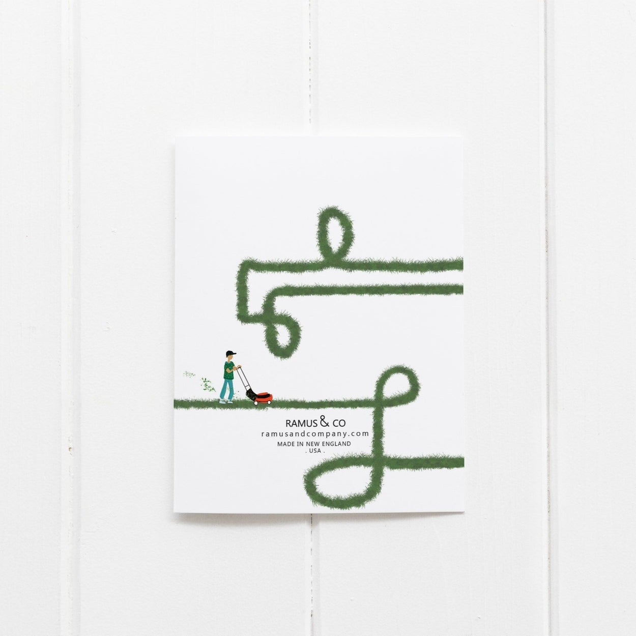 Ramus & Co. Mower Greeting Card