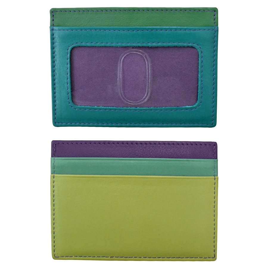 ili New York Leather CC/ID Holder- Multiple Colors