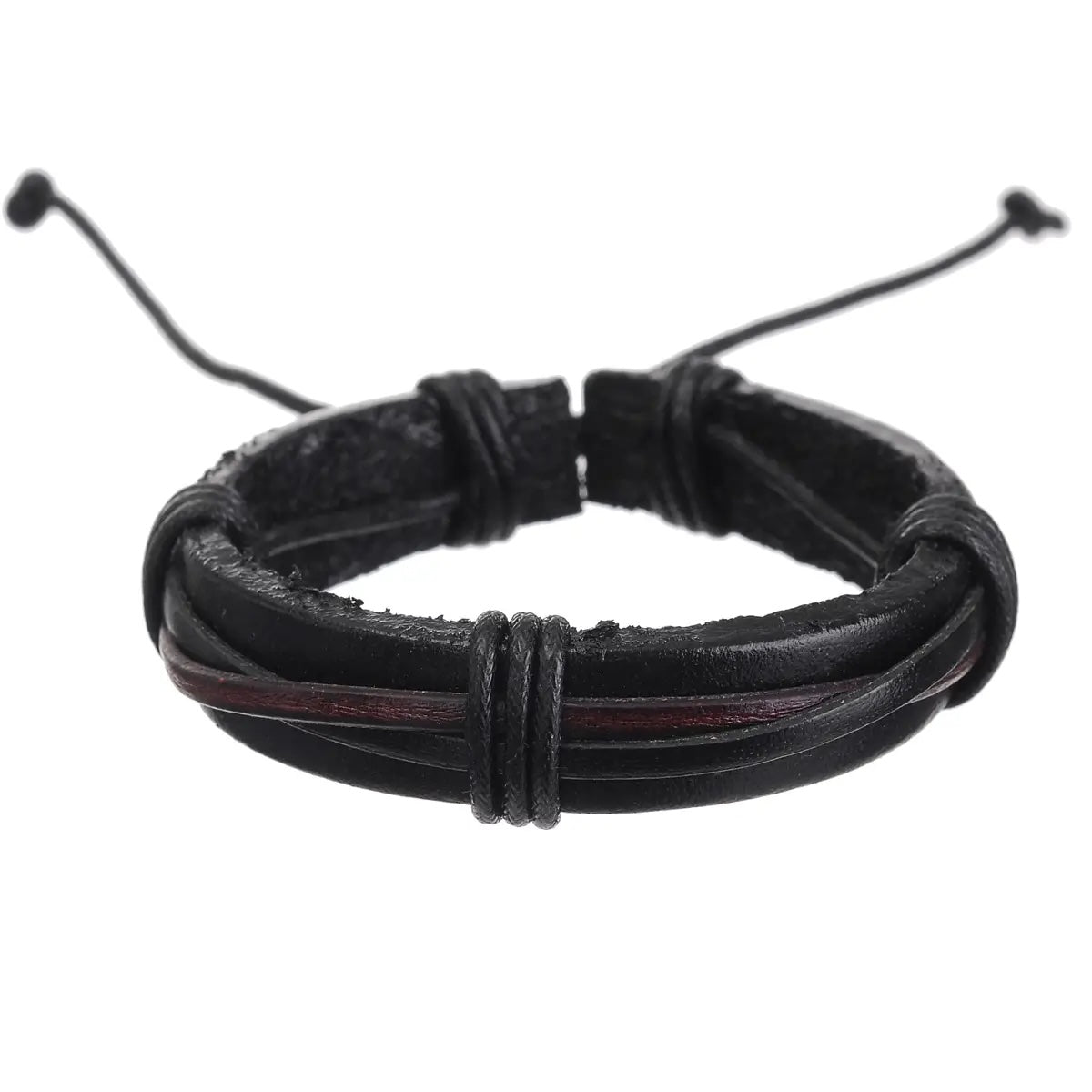 Mad Man Leather Tie Bracelet - Multiple Styles