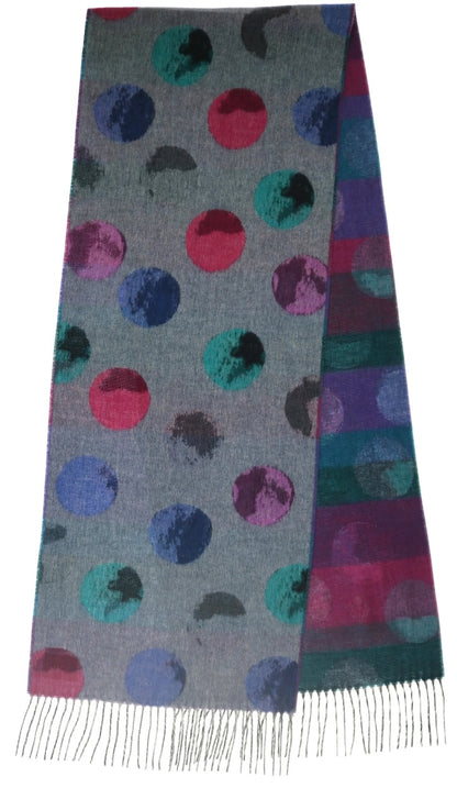 Fraas Watercolor Dot Scarf - Multiple Colors