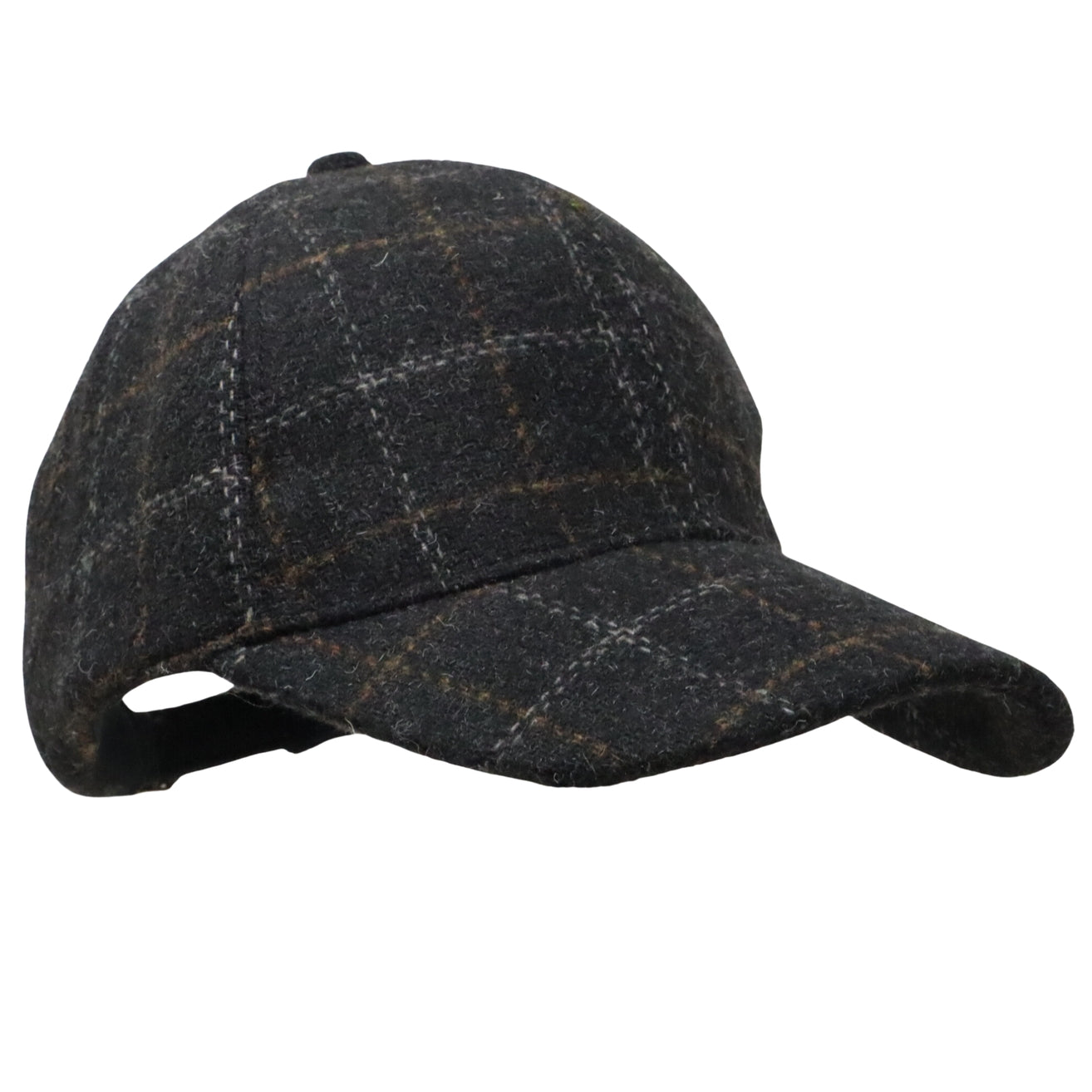 Alba Men's Tweed Check Baseball Cap - Multiple Colors