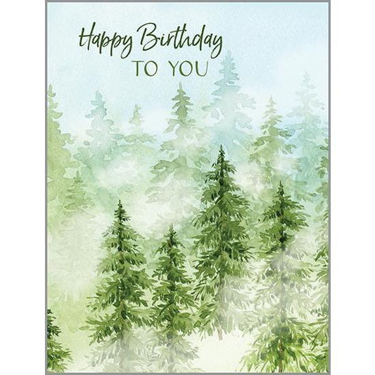 Gina B Designs Forest Birthday Card