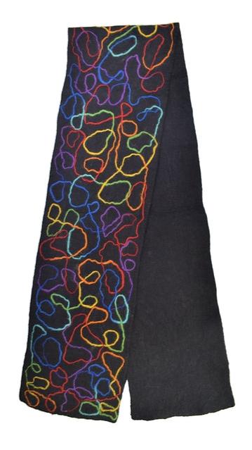 Pachamama Scribble Art Scarf