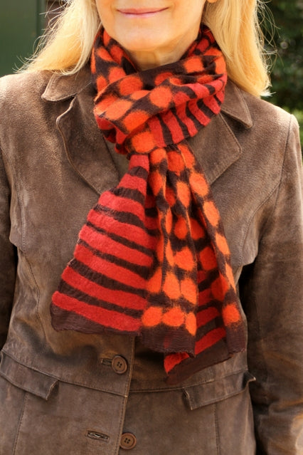 Pachamama Spots & Stripes Scarf