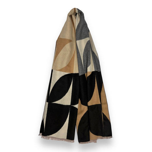 London Scarves Retro Print Scarf