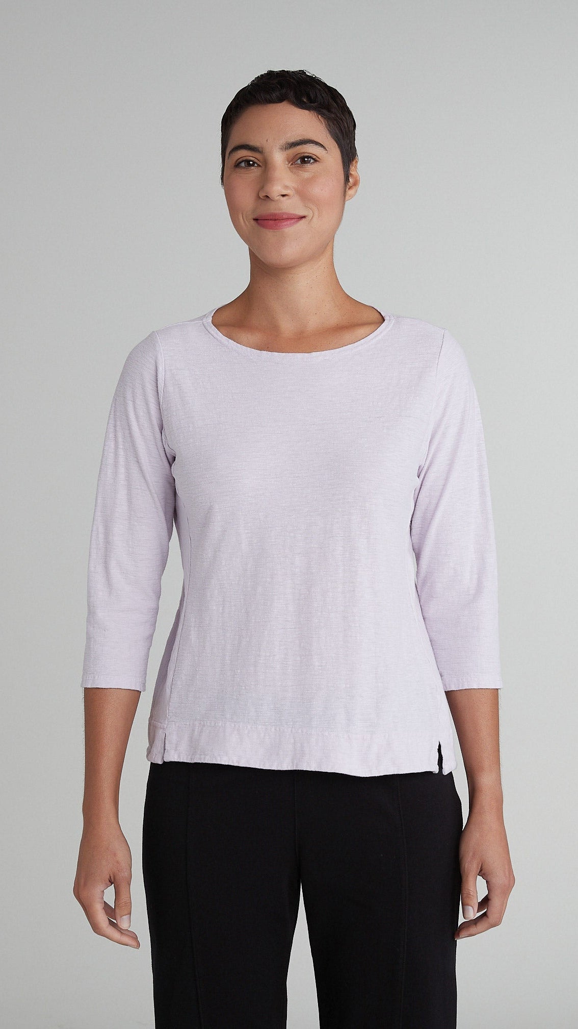 Cut Loose Cotton/Linen Side Panel Top - Multiple Colors