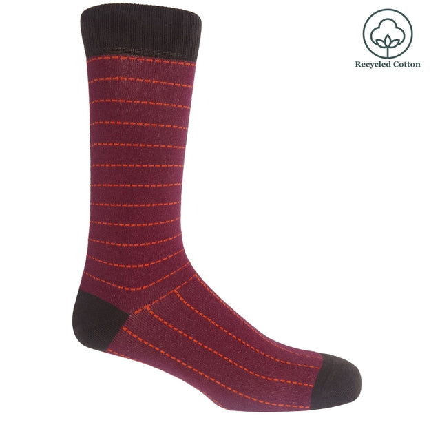 Peper Harow Dash Men's Recycled Cotton Socks - Multiple Colors