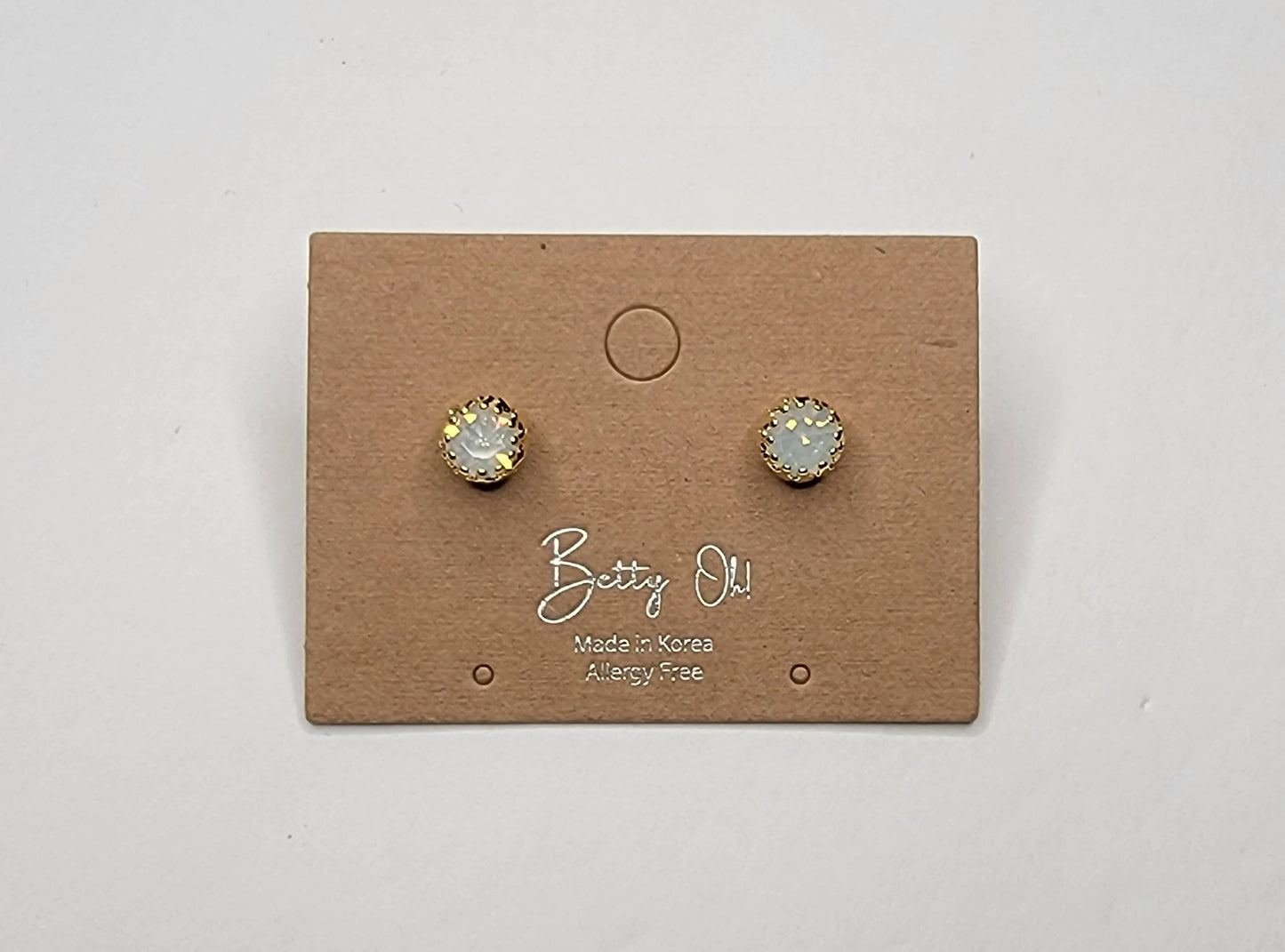 Betty Oh Swarovski Post Earrings - Multiple Colors