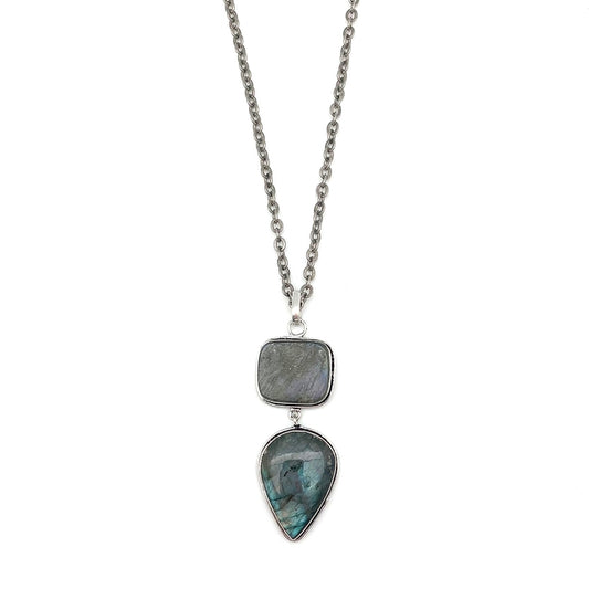 Anju Jewelry Kashi Stone Pendant Necklace - Multiple Stones