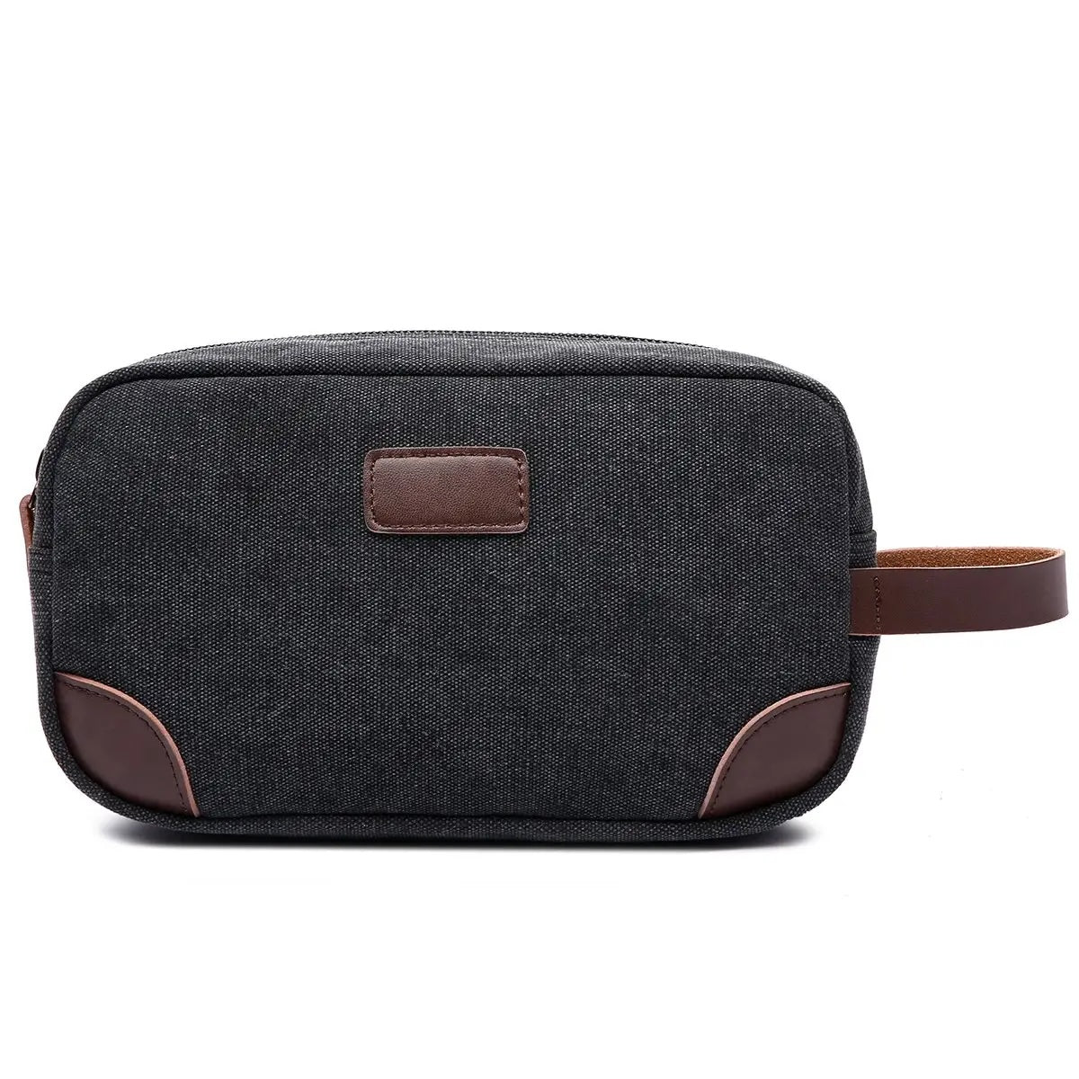 Mad Man Canvas & Leather Dopp Kit - Multiple Colors