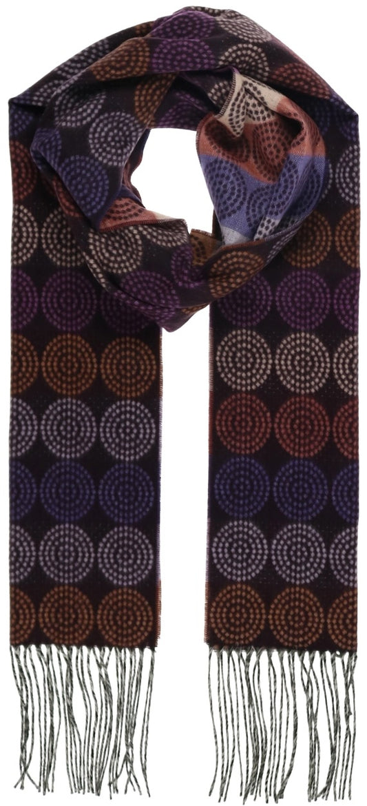 Fraas Dotty Circles Scarf - Multiple Colors