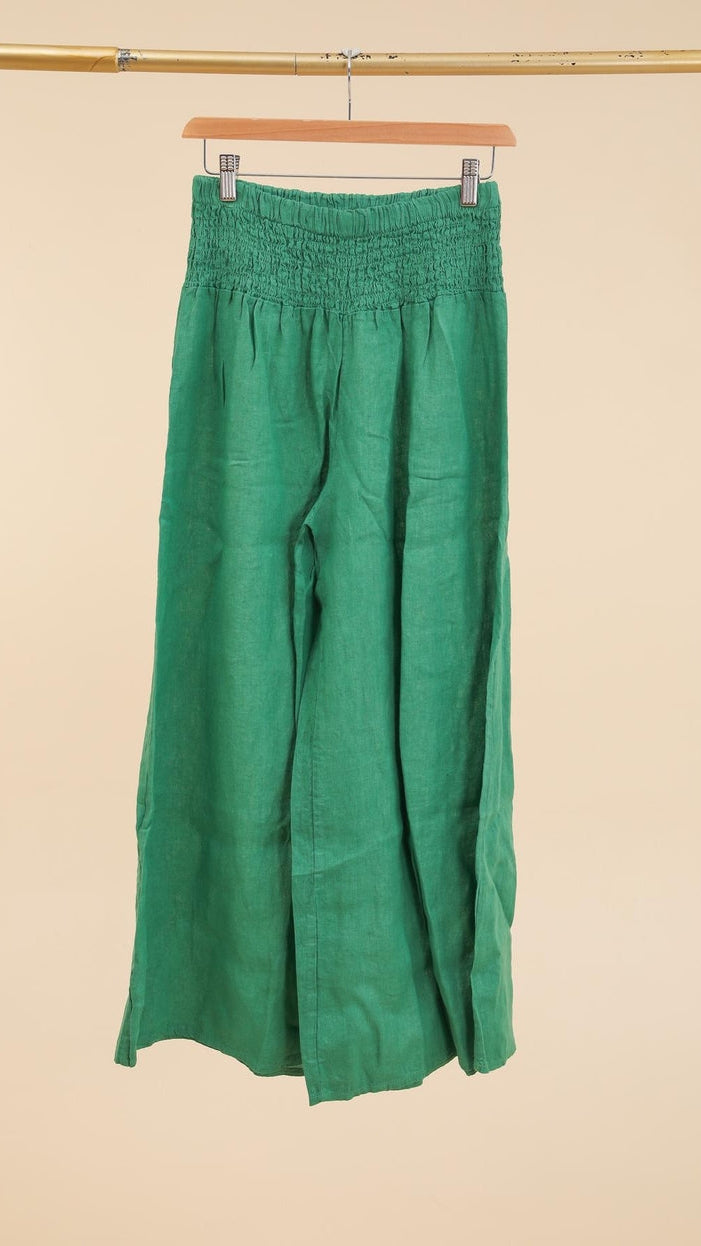 Lea & Luc Linen Trouser - Multiple Colors