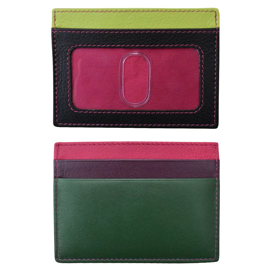 ili New York Leather CC/ID Holder- Multiple Colors