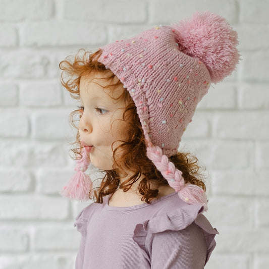 Peppercorn Kids Sprinkled Earflap Hat - Multiple Colors