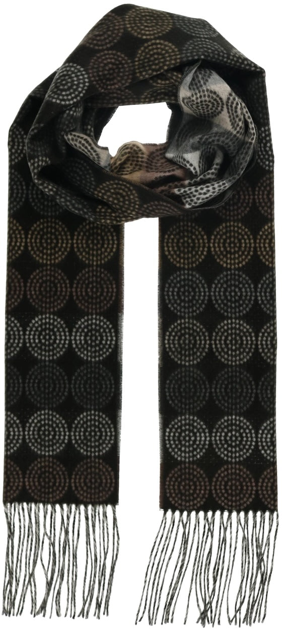 Fraas Dotty Circles Scarf - Multiple Colors