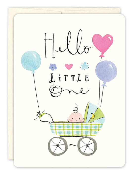 Baby Carriage Baby Card