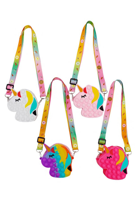 Unicorn Fidget Toy Bag - Multiple Colors