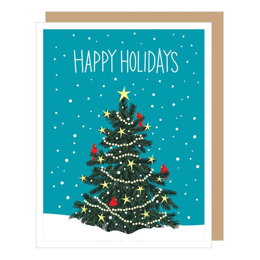 Holiday Tree Greeting Card