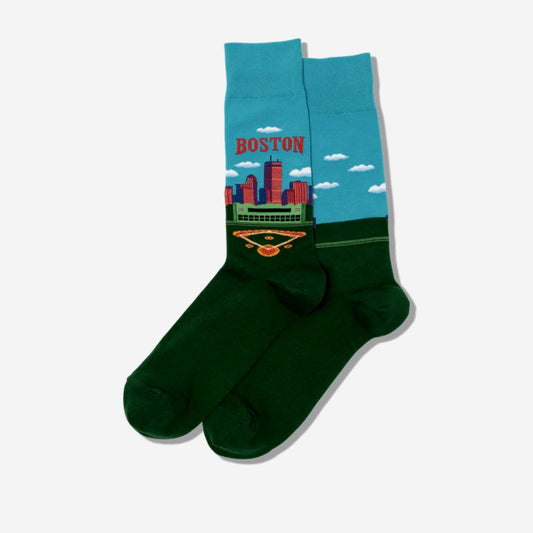 Hot Sox Boston Fenway Park Socks