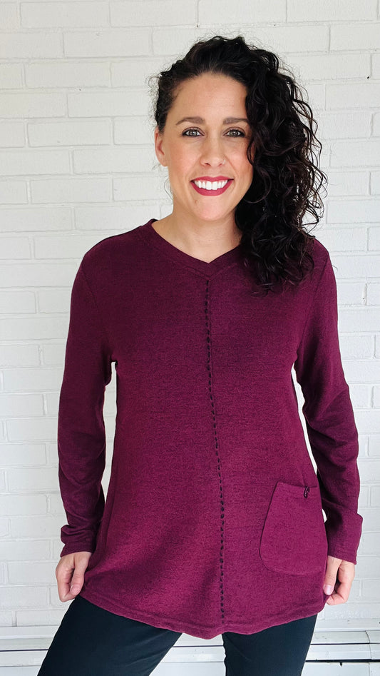 Shana Apparel V-Neck Sweater - Multiple Colors