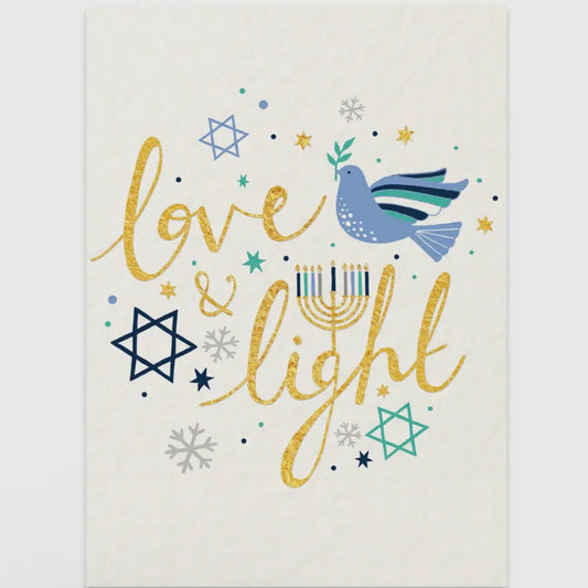 Calypso Love & Light Hanukkah Greeting Card