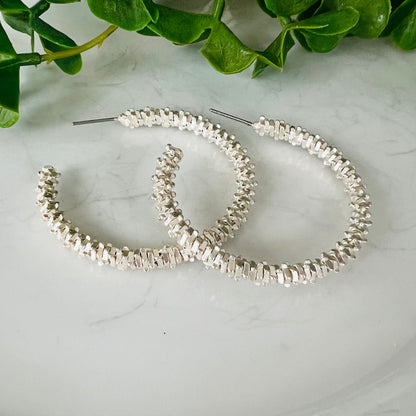 Multi Beaded Hoops