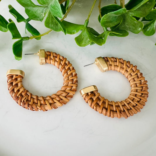 Rattan Hoops