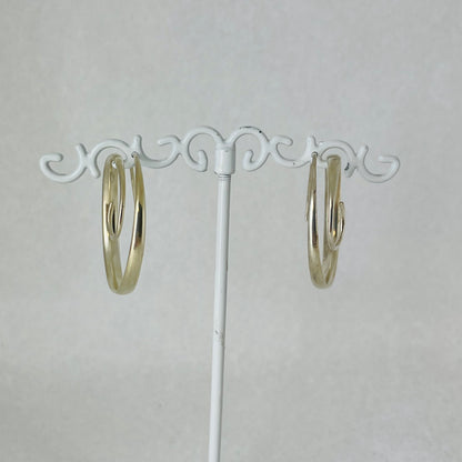 L.E. Leonard Jewelry Small Swirl and Hoop Earrings