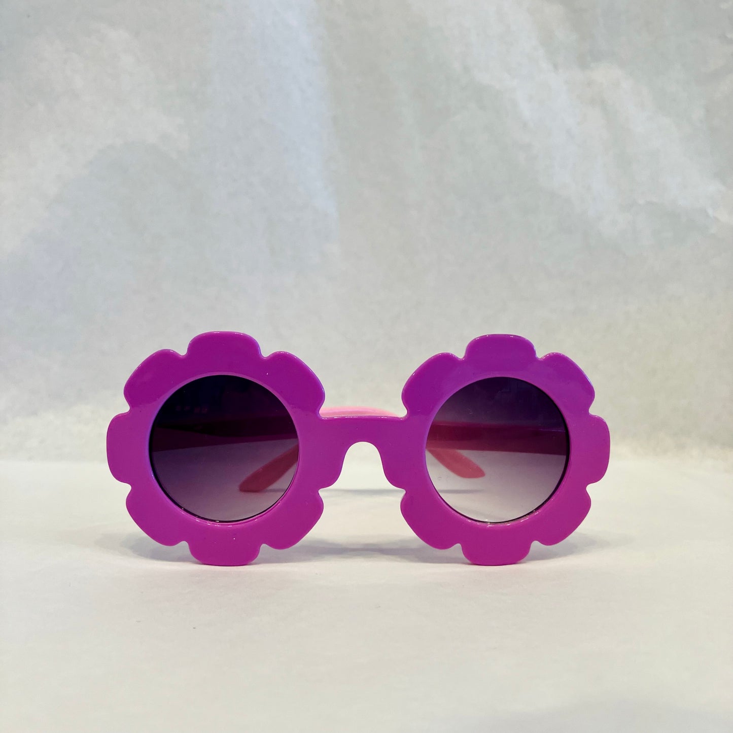 Retro Flower Sunglasses - Multiple Colors