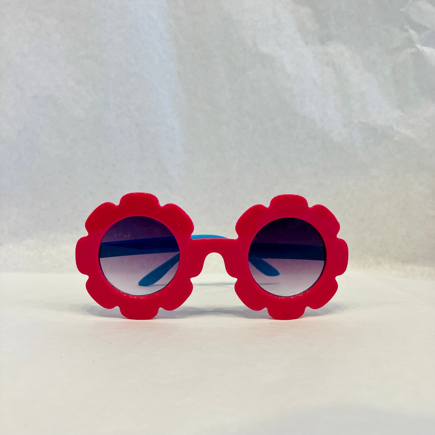 Retro Flower Sunglasses - Multiple Colors