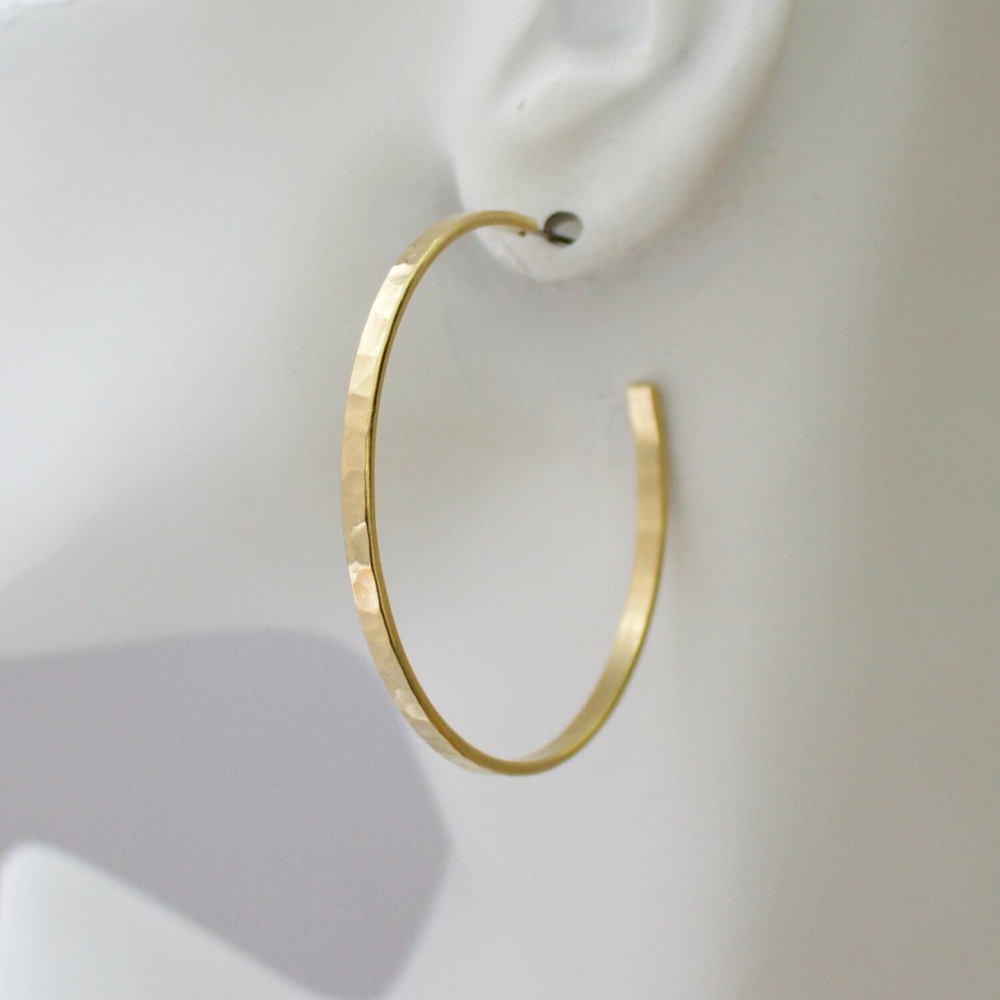 A.V. Max Essex Hammered Hoops - Multiple Colors