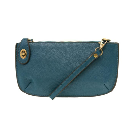 Joy Susan Vegan Leather Mini Crossbody Wristlet Clutch - Multiple Colors