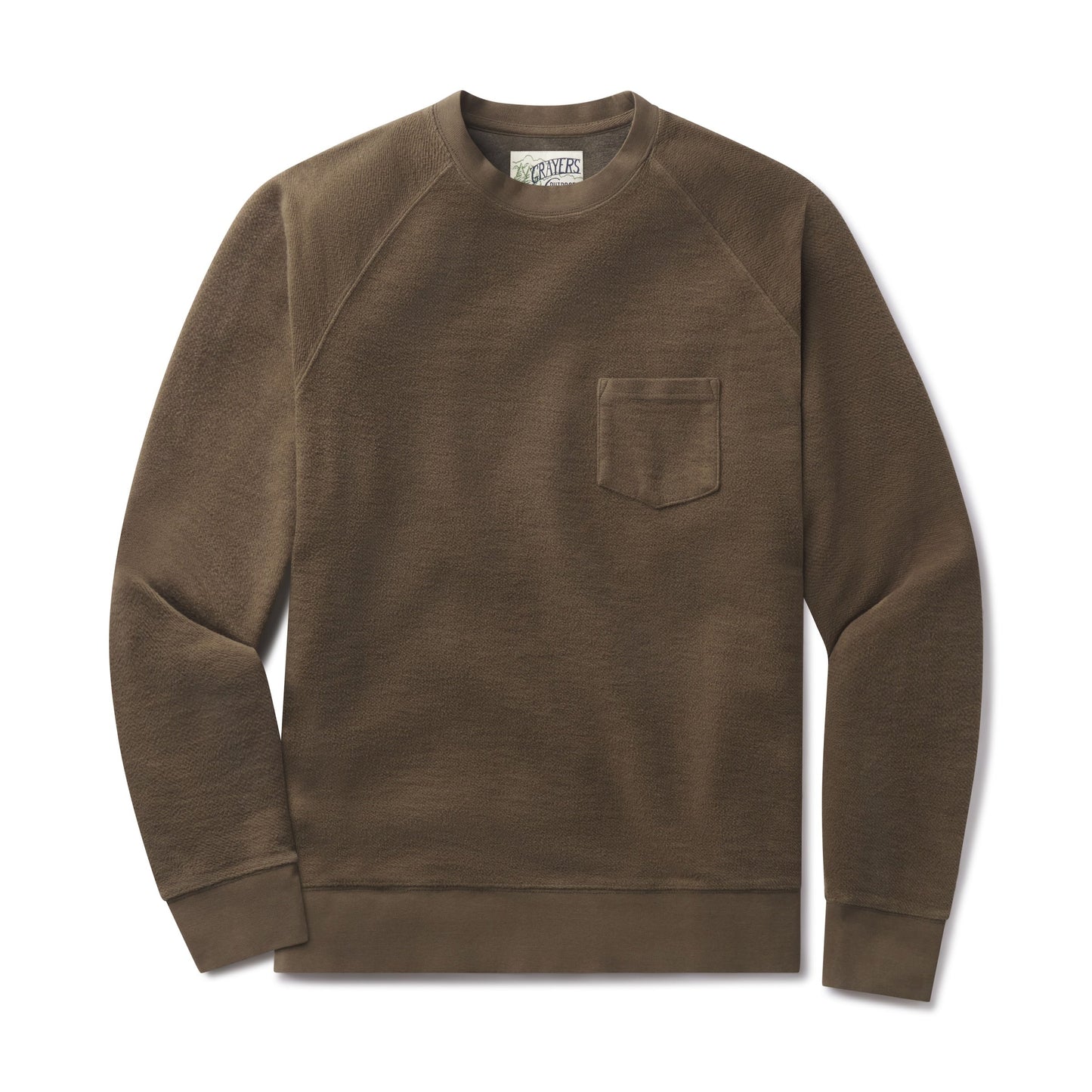 Grayers Dunlop Reverse Fleece Crew Sweatshirt - Multiple Colors