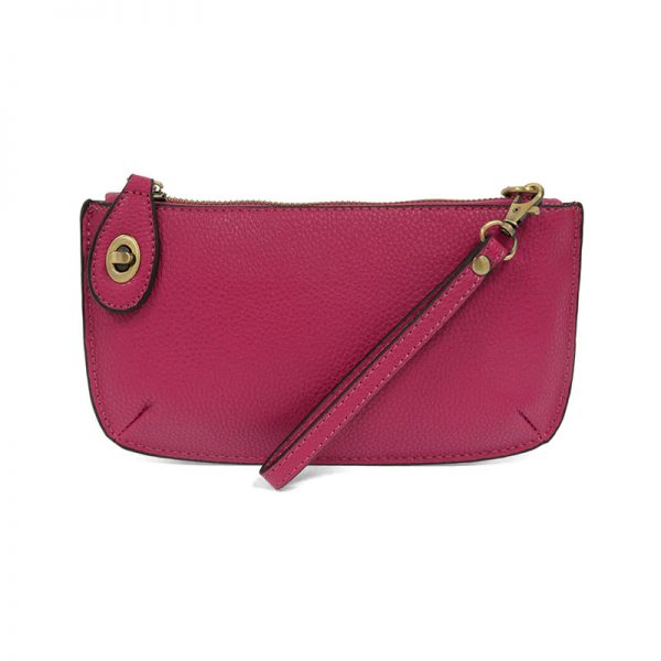 Joy Susan Vegan Leather Mini Crossbody Wristlet Clutch - Multiple Colors