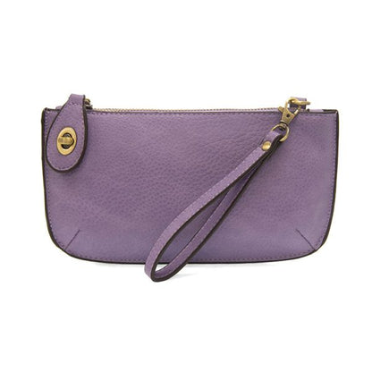 Joy Susan Vegan Leather Mini Crossbody Wristlet Clutch - Multiple Colors