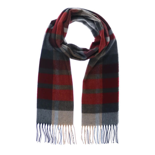 Fraas Men's Large Plaid Scarf - Multiple Colors