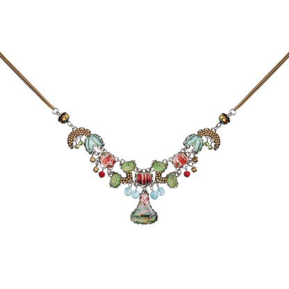 Ayala Bar Miarigold Flower Garden Necklace