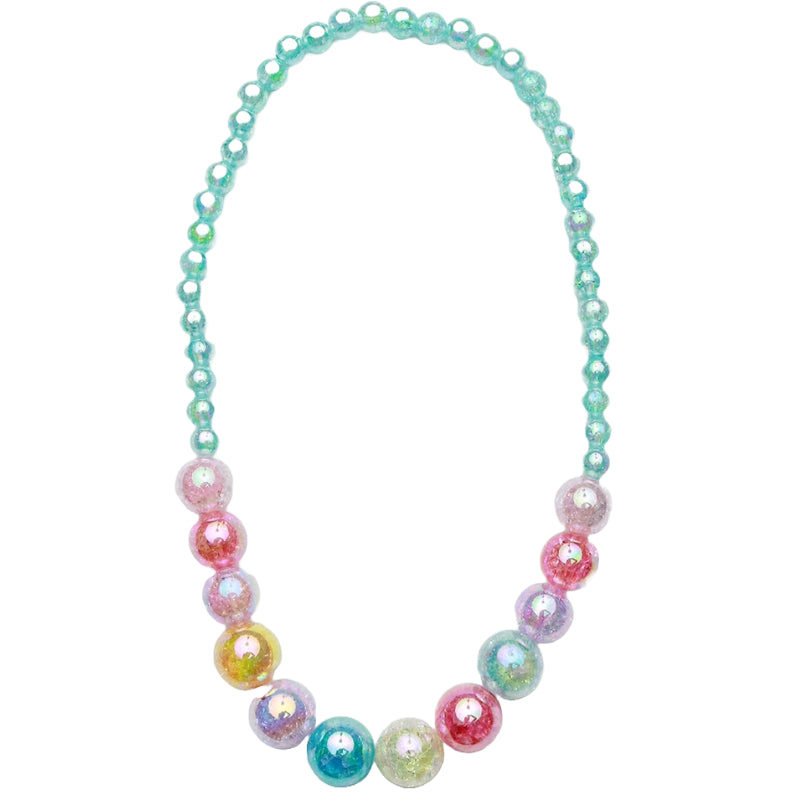 Sparkle Sisters Beaded Watercolor Necklace - Multiple Colors