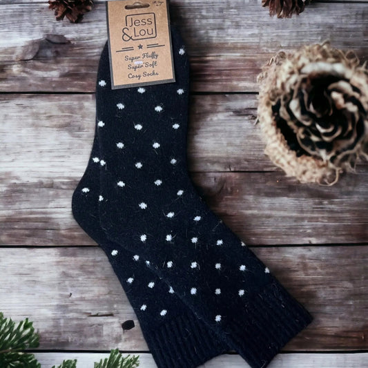 Jess & Lou Delightful Dot Socks - Multiple Colors