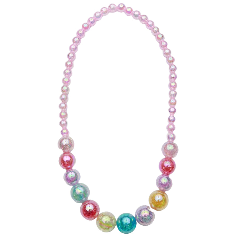 Sparkle Sisters Beaded Watercolor Necklace - Multiple Colors