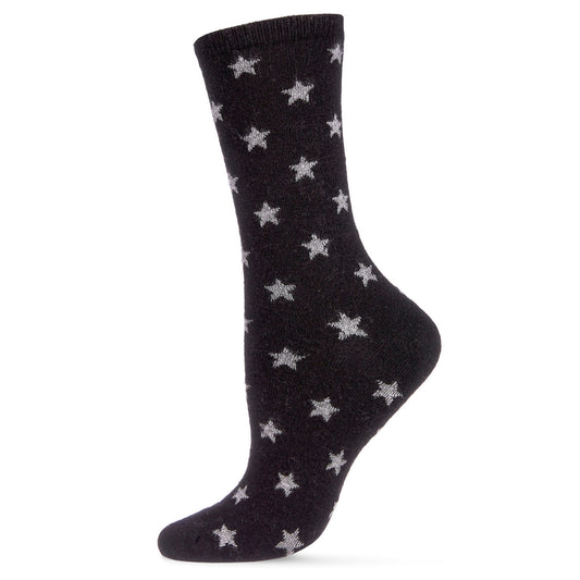 MeMoi Fallen Stars Cashmere Blend Crew Socks