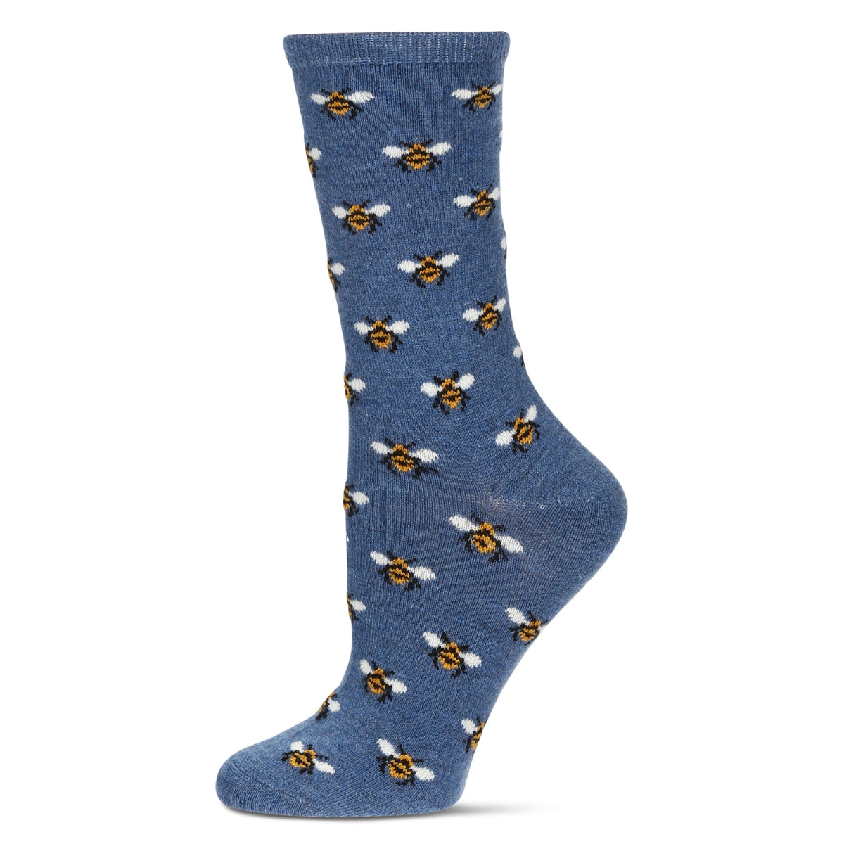 MeMoi Bee Cashmere Crew Socks