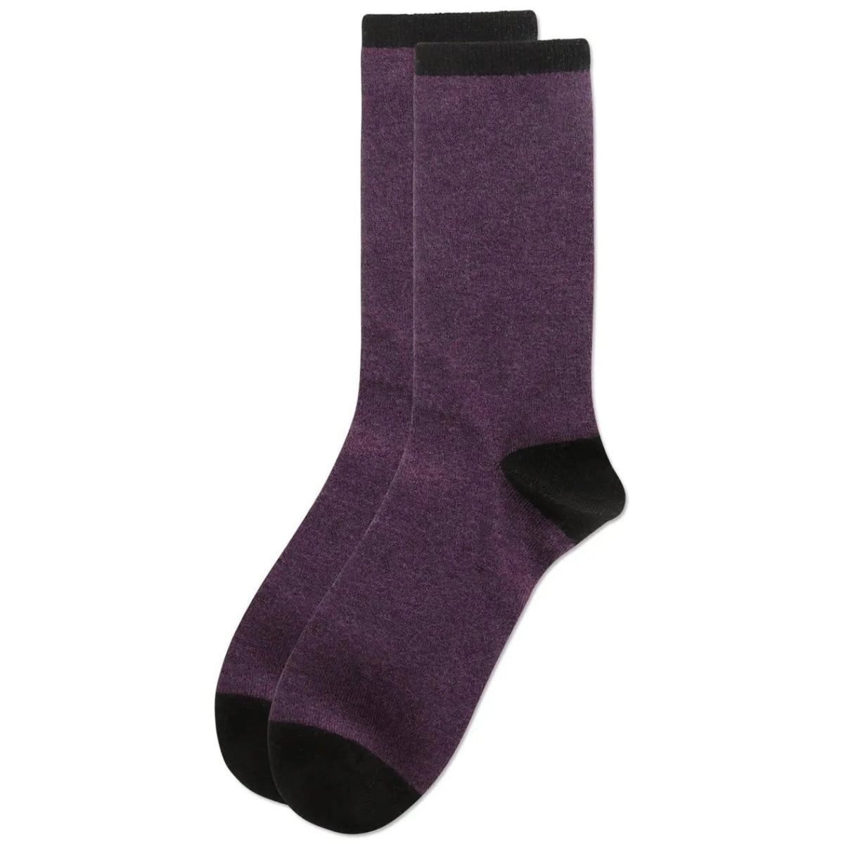 MeMoi Soft Tipped Cashmere Blend Crew Sock - Multiple Colors