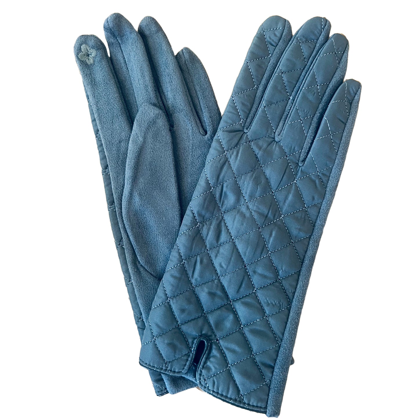 Touch Screen Quilted Glove - Multiple Colors