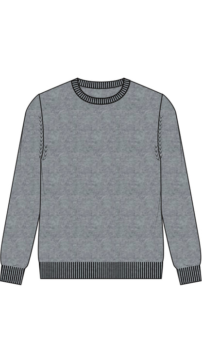 Hedge Long Sleeve Crewneck Pullover - Multiple Colors