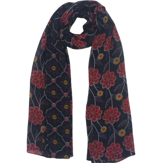 VSA Lightweight Scarf SE-2936 Black