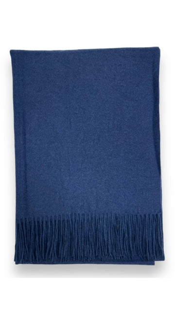 London Scarves Classic Cashmere Blend with Tassels - Multiple Colors