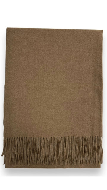 London Scarves Classic Cashmere Blend with Tassels - Multiple Colors